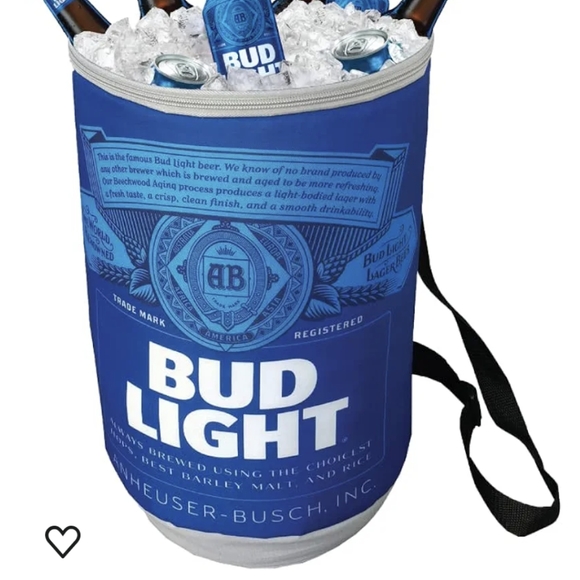 New Bud light can cooler backpack Bluetooth speaker adjustable straps ice beer - Picture 5 of 6